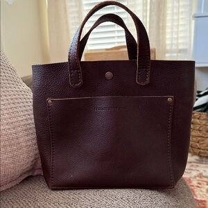 Portland Leather Mini Crossbody Coldbrew